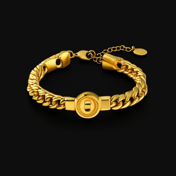 黄金男士手链图片