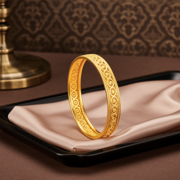 15克黄金手镯图片女款